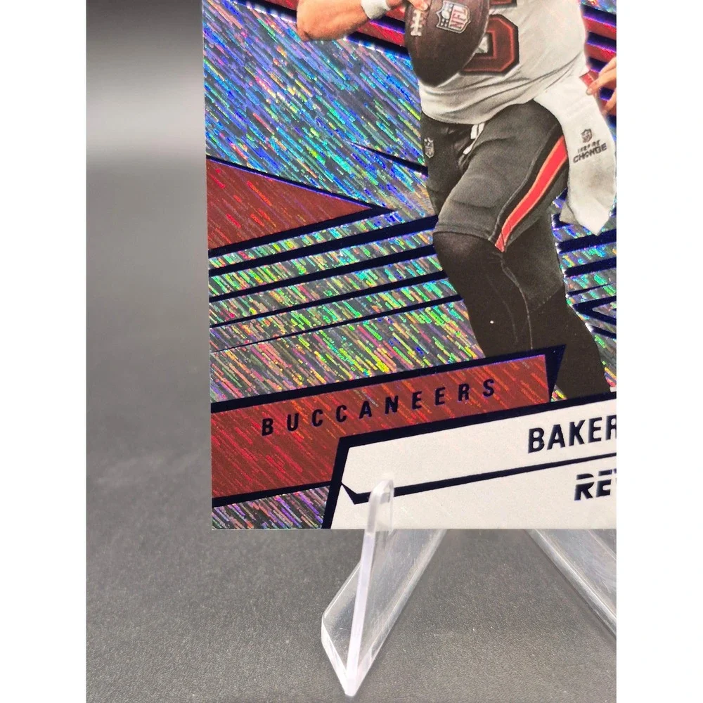 2025 Panini Revolution Baker Mayfield #87 Purple Storm /549 Buccaneers